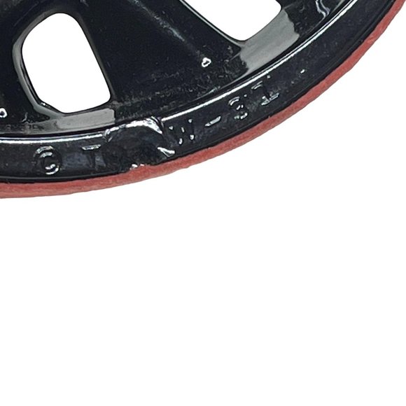 Vintage 1930's Houze Marked Thew Black Glass Elephant Blotter Rocker - Picture 5 of 6